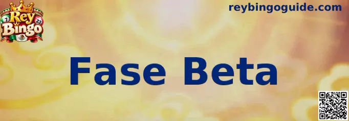 Imagen ilustrativa de la Fase Beta de Rey Bingo y las pruebas de un juego en desarrollo