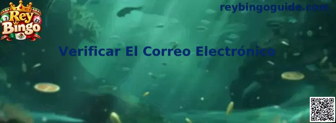 Guía visual de Rey Bingo para verificar el correo electrónico y activar una cuenta
