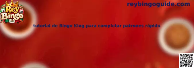Guía visual de Rey Bingo para identificar patrones y organizar cartones en Bingo King
