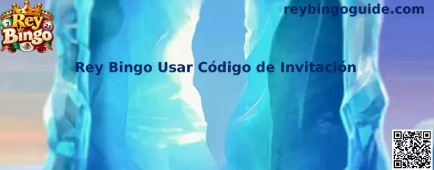 Referencia visual del tutorial para usar un código de invitación de Rey Bingo